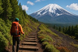 富士山 吉田口の登山道
