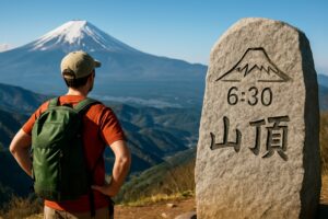 富士山 登山の時間とルート全体像
