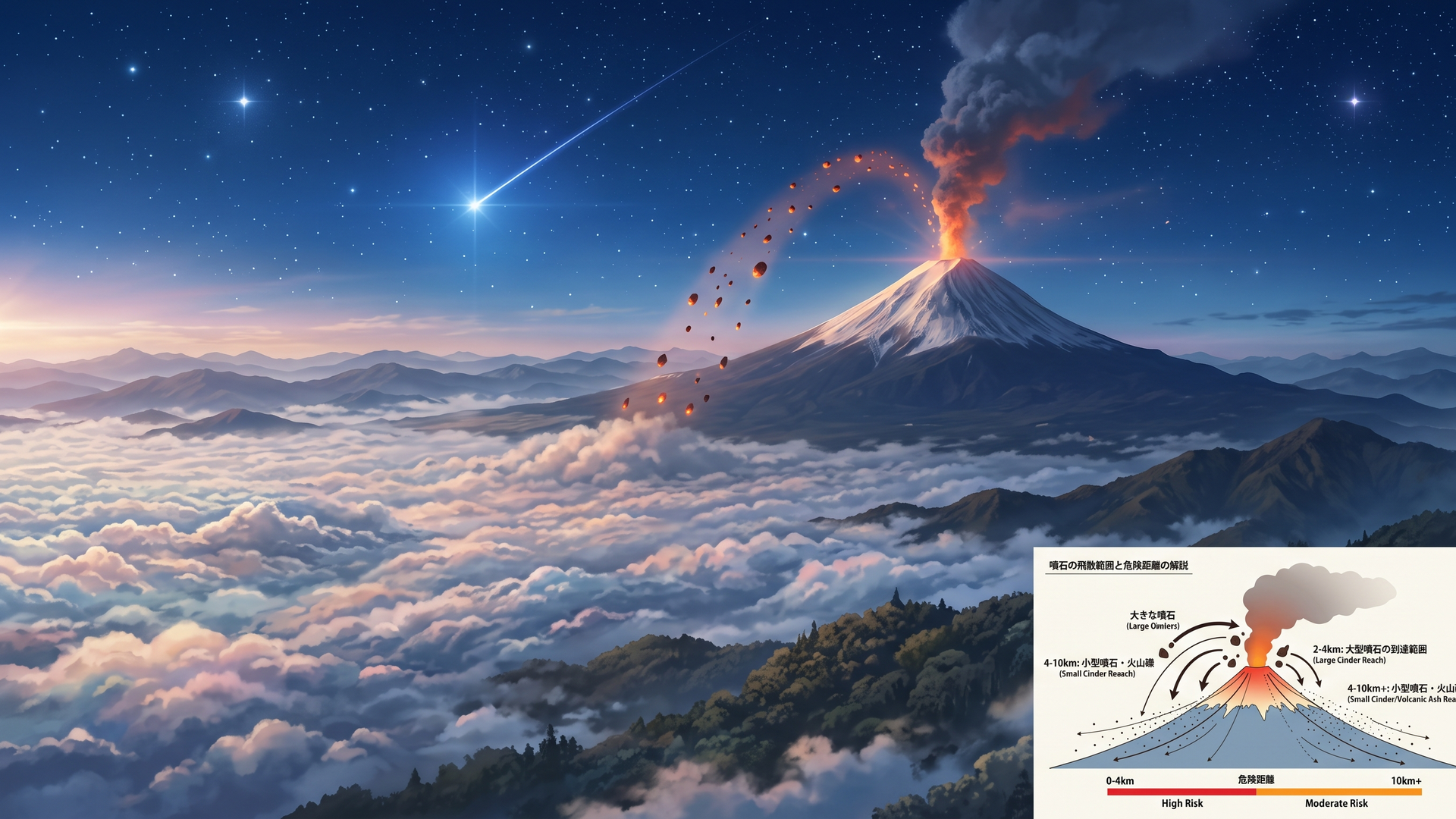 富士山噴火の噴石はどこまで届く？飛散範囲と危険距離を解説 の内容に合う挿絵（追加3枚目）